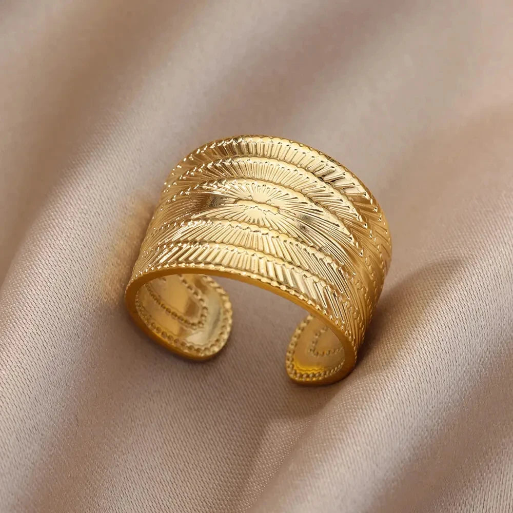 Golden Eternity Ring