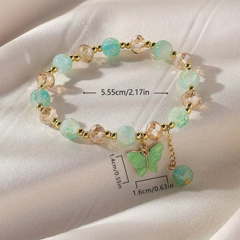 Lavender Flutter Bracelet
