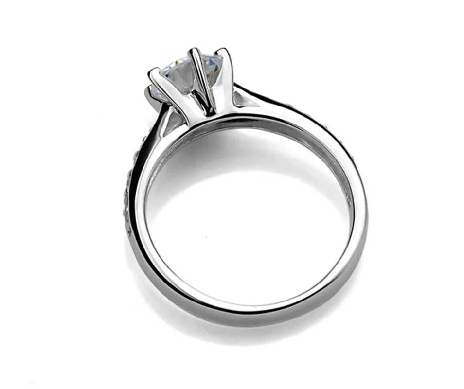 Classic Six-Claw Spark Ring