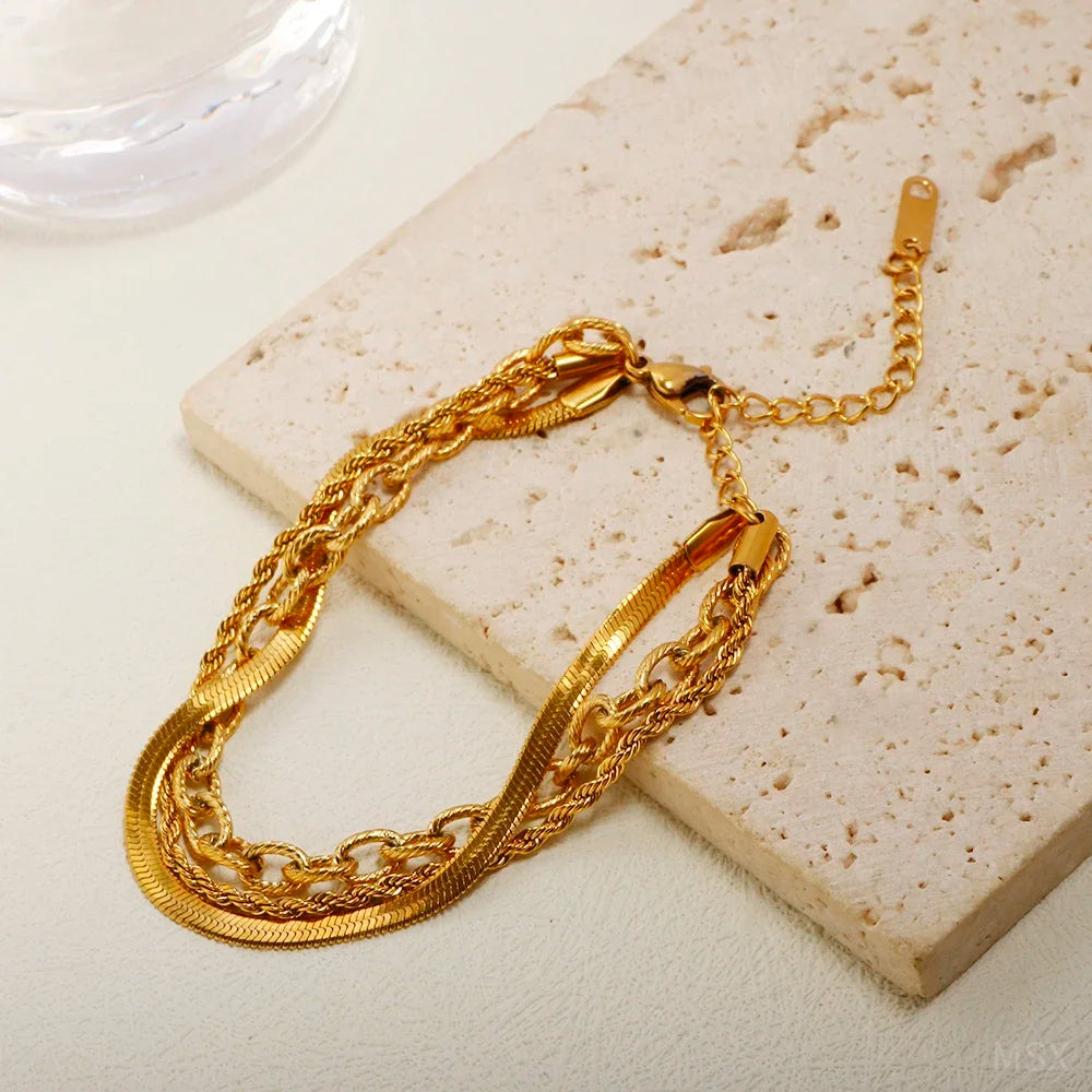 Golden Freedom Anklet