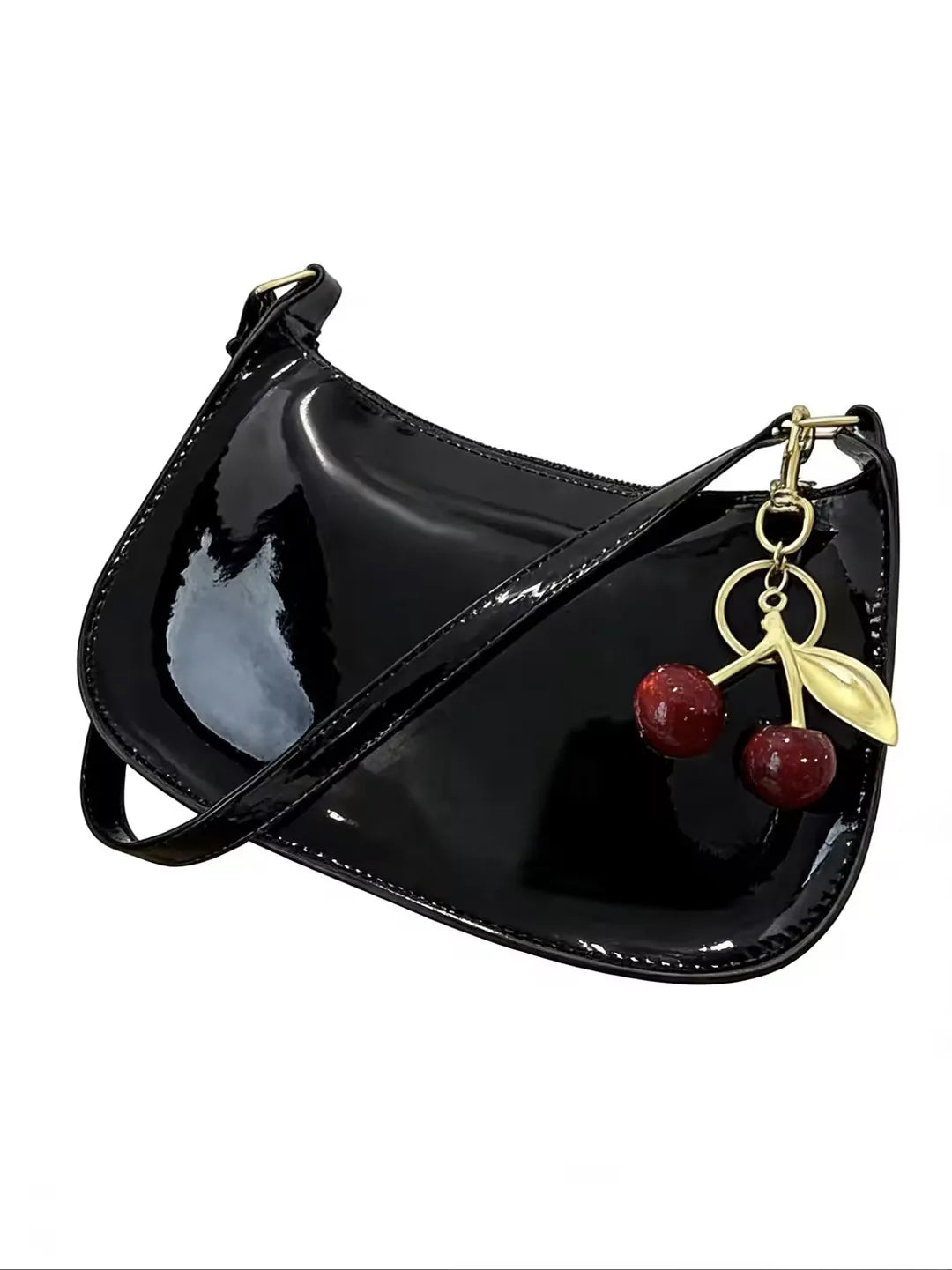 Luxe Cherry Pendant Bag