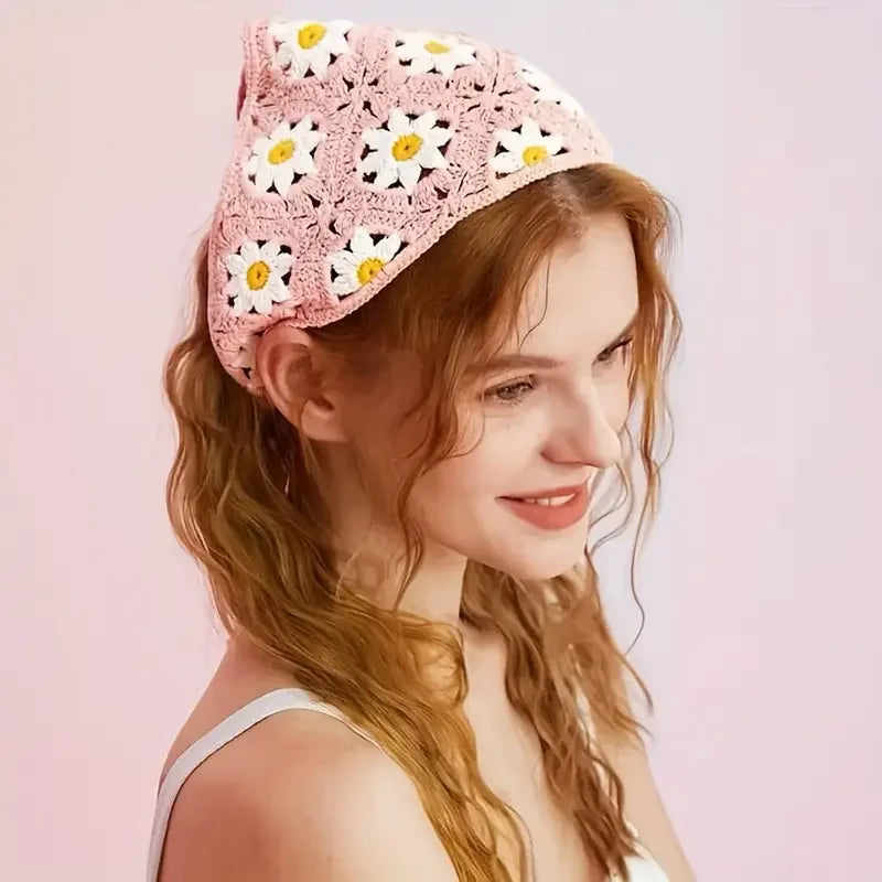 Strawberry Knit Headband
