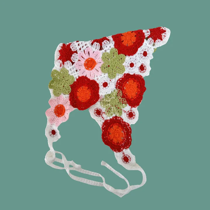 Strawberry Knit Headband