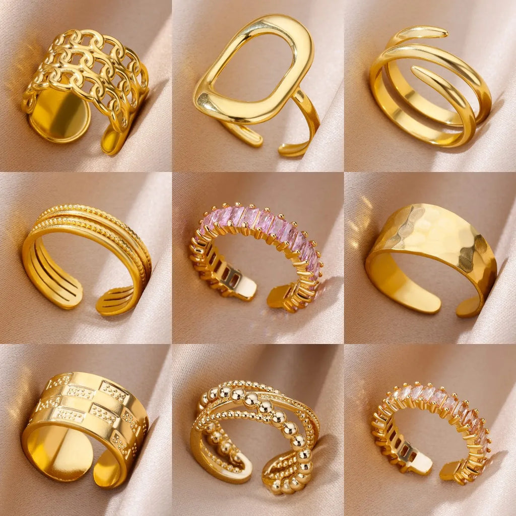Golden Eternity Ring