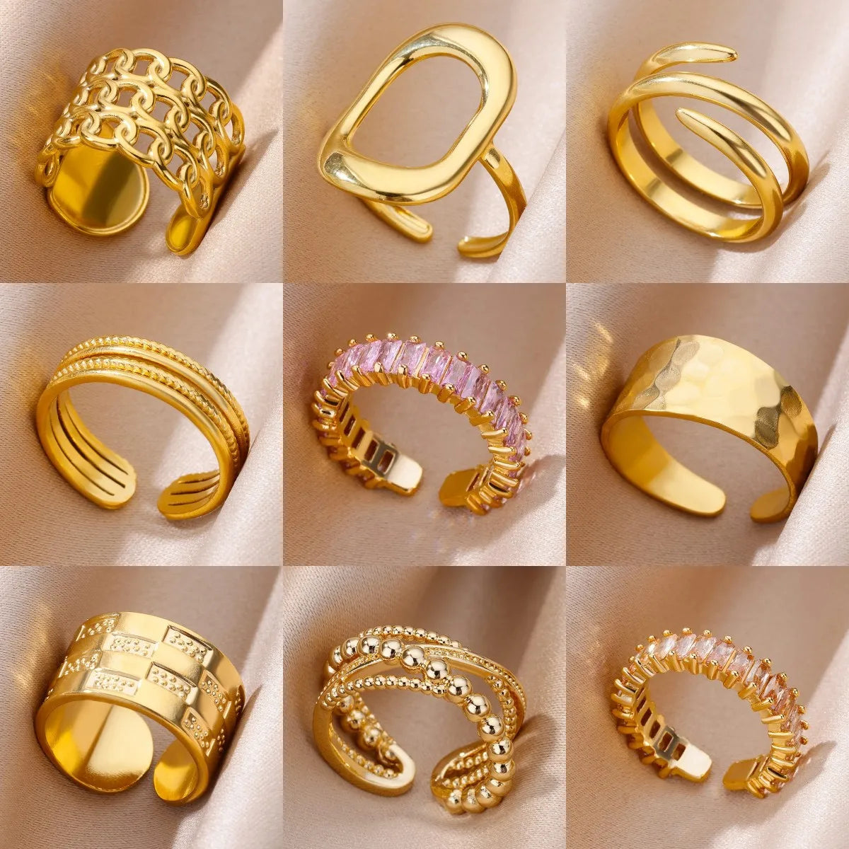 Golden Eternity Ring