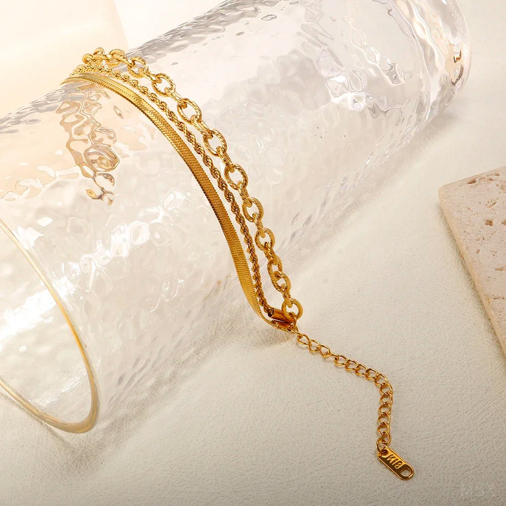 Golden Freedom Anklet