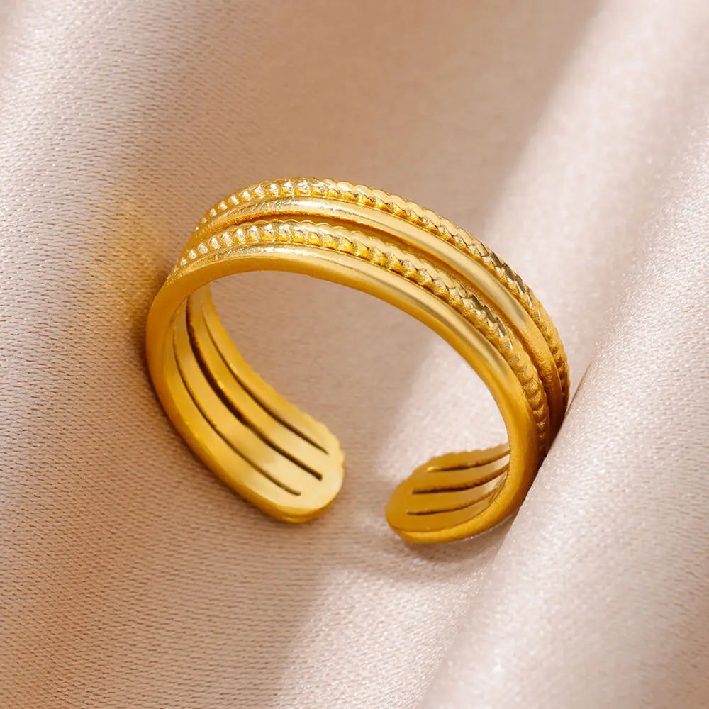 Golden Eternity Ring