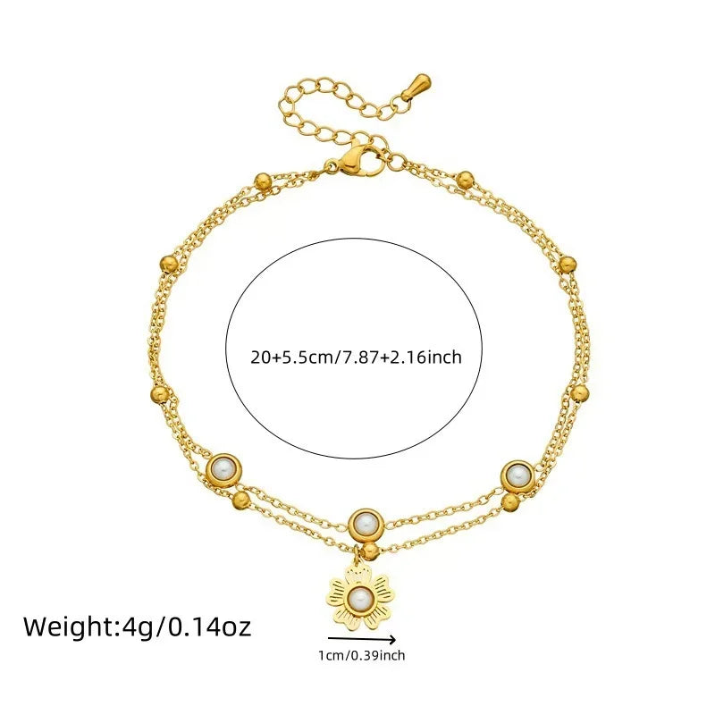 Golden Freedom Anklet