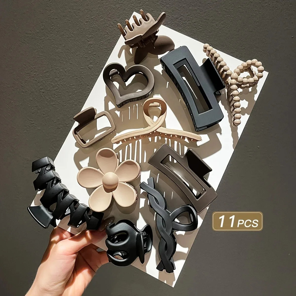 Matte Shark Clip Set
