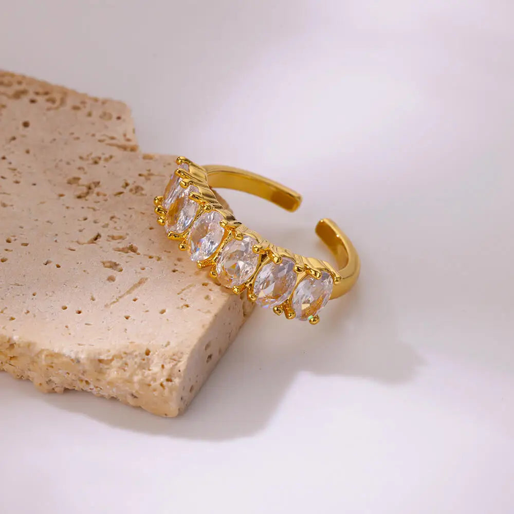 Modern Love Gold Ring