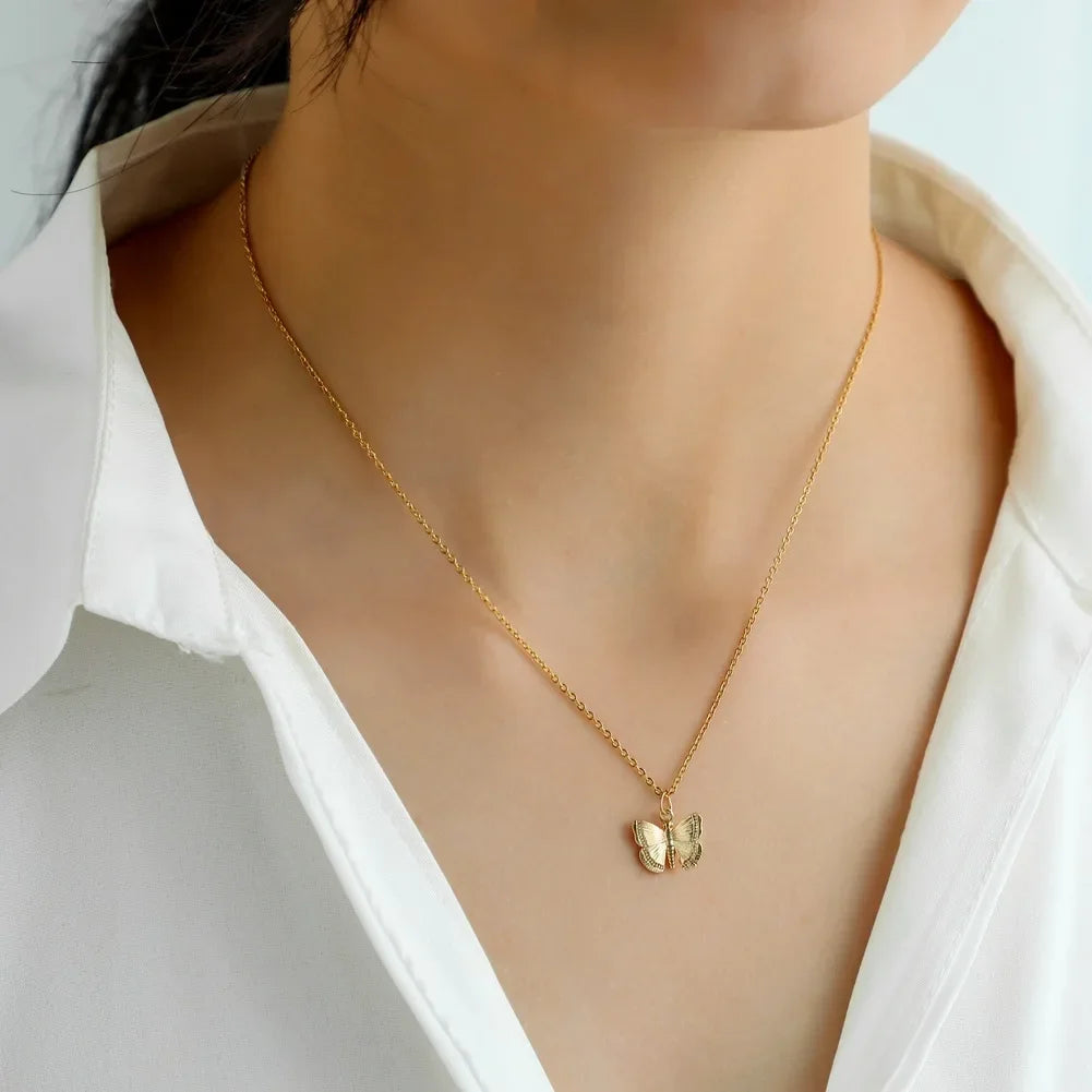 Golden Flutter Choker