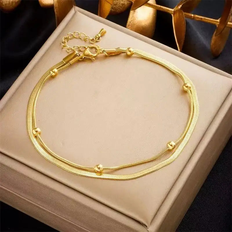 Golden Freedom Anklet