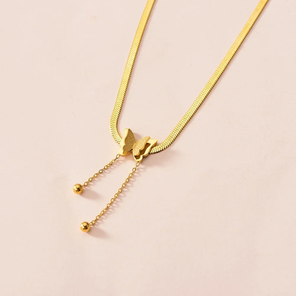 Golden Flutter Choker