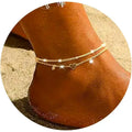 Luxe Heart Chain Anklet