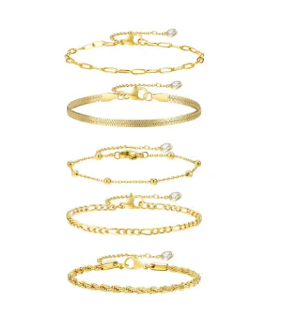 Golden Freedom Anklet