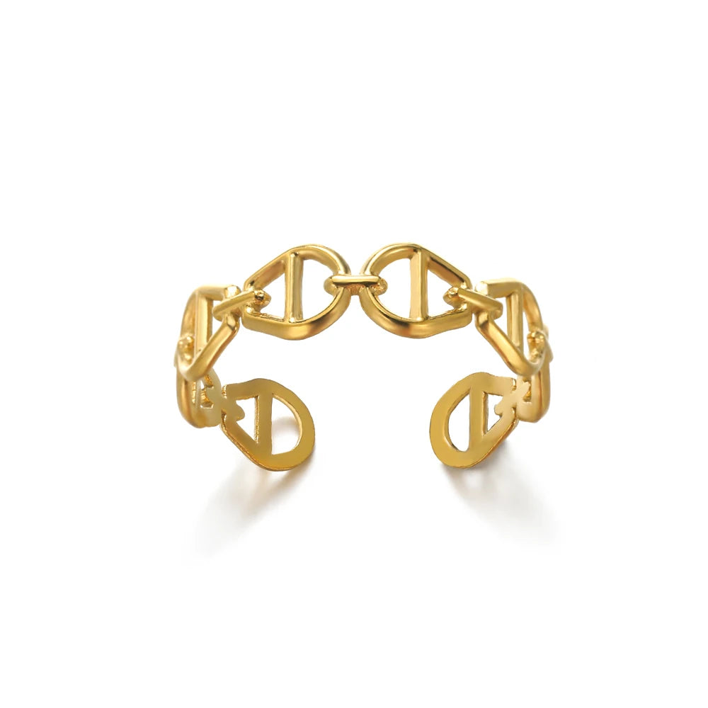 Golden Eternity Ring