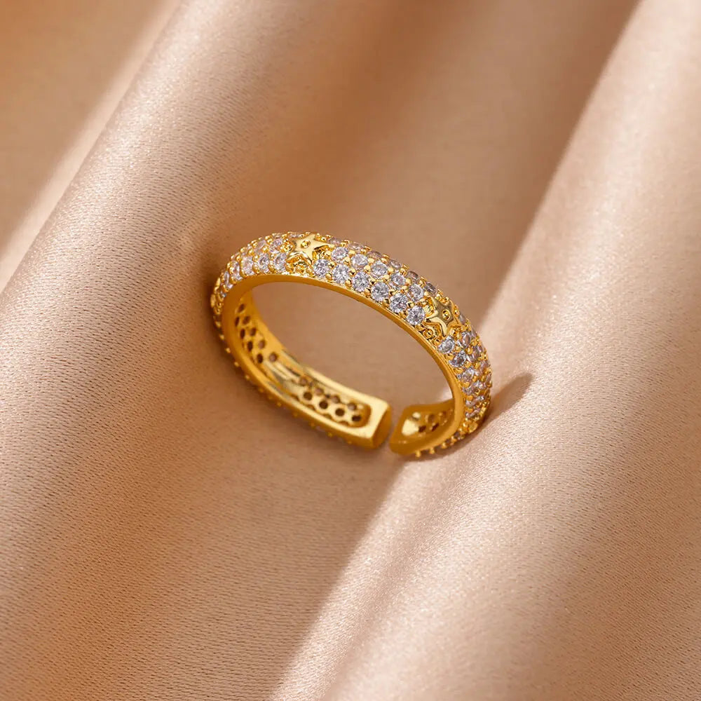 Modern Love Gold Ring