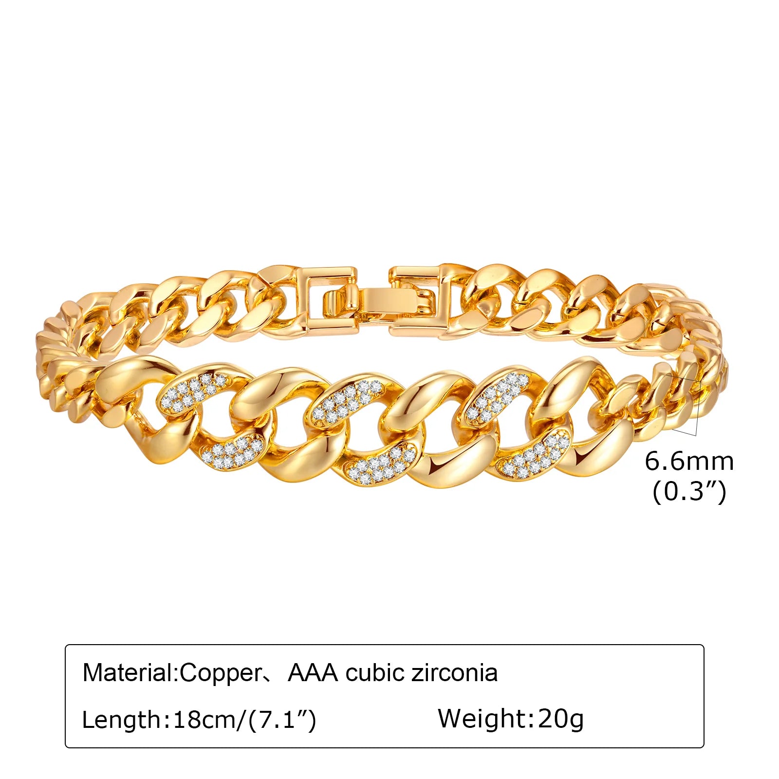 Golden Hour Link Bracelet