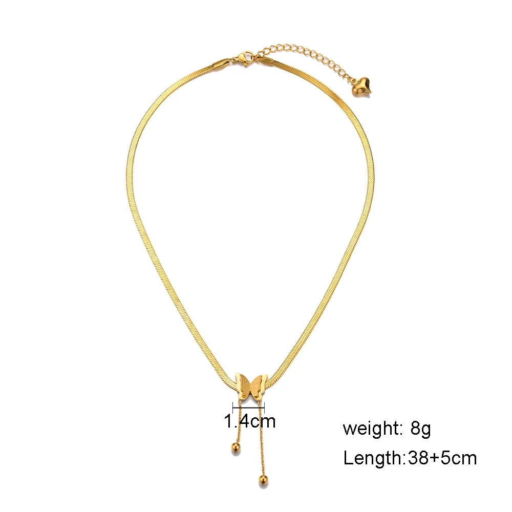 Golden Flutter Choker