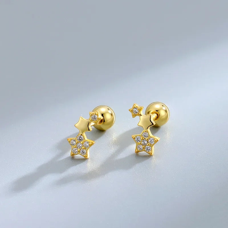 Heart Glow Stud Earrings