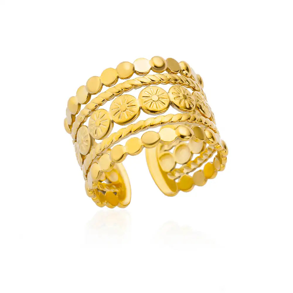 Golden Eternity Ring