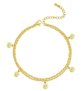 Golden Freedom Anklet