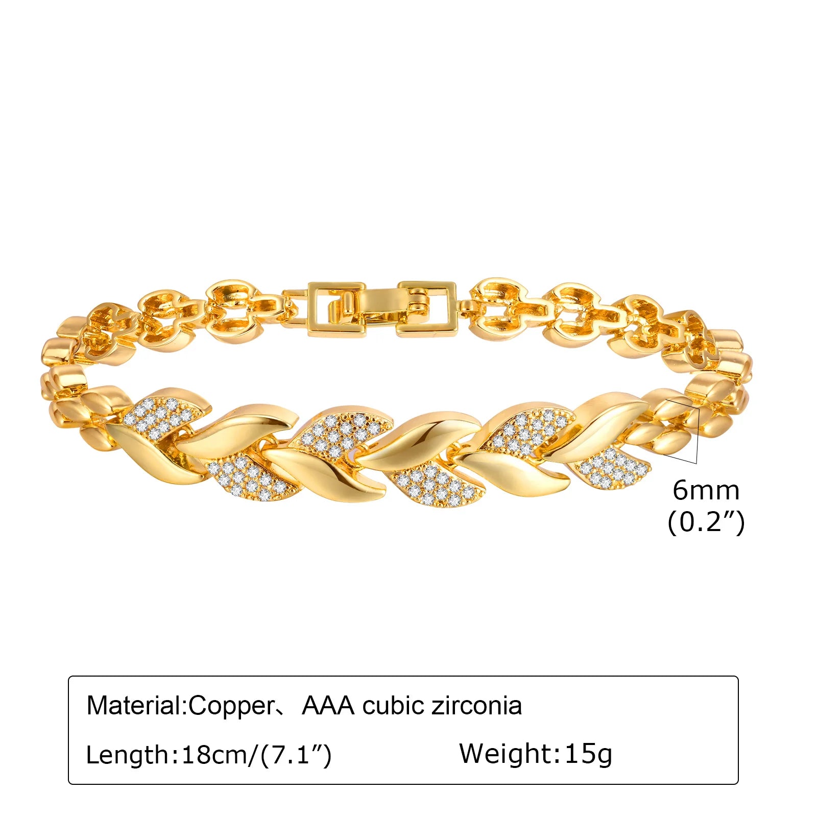 Golden Hour Link Bracelet