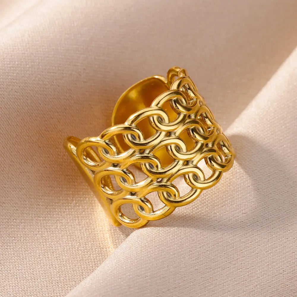 Golden Eternity Ring