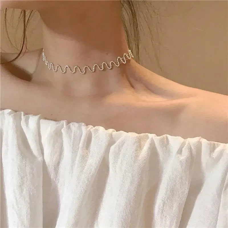 Golden Flutter Choker