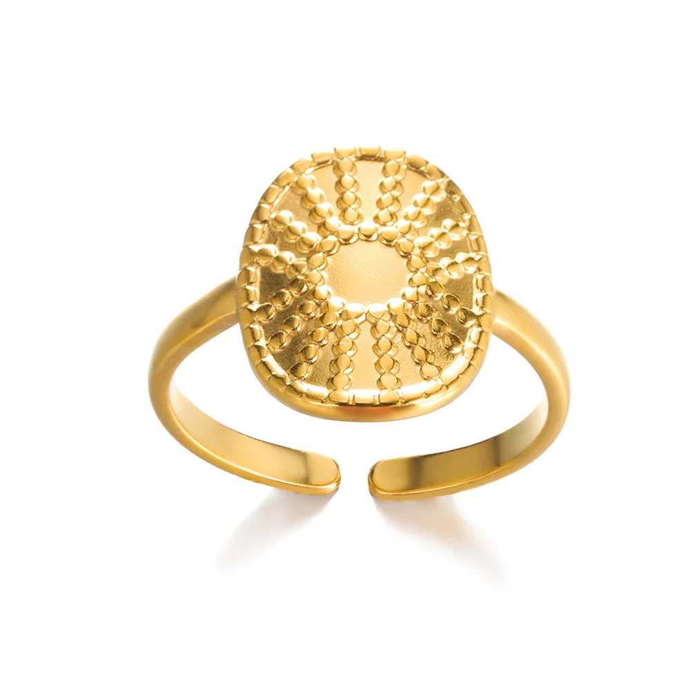 Golden Eternity Ring