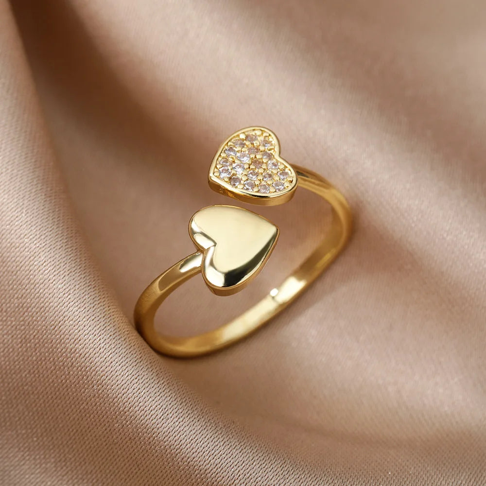 Modern Love Gold Ring