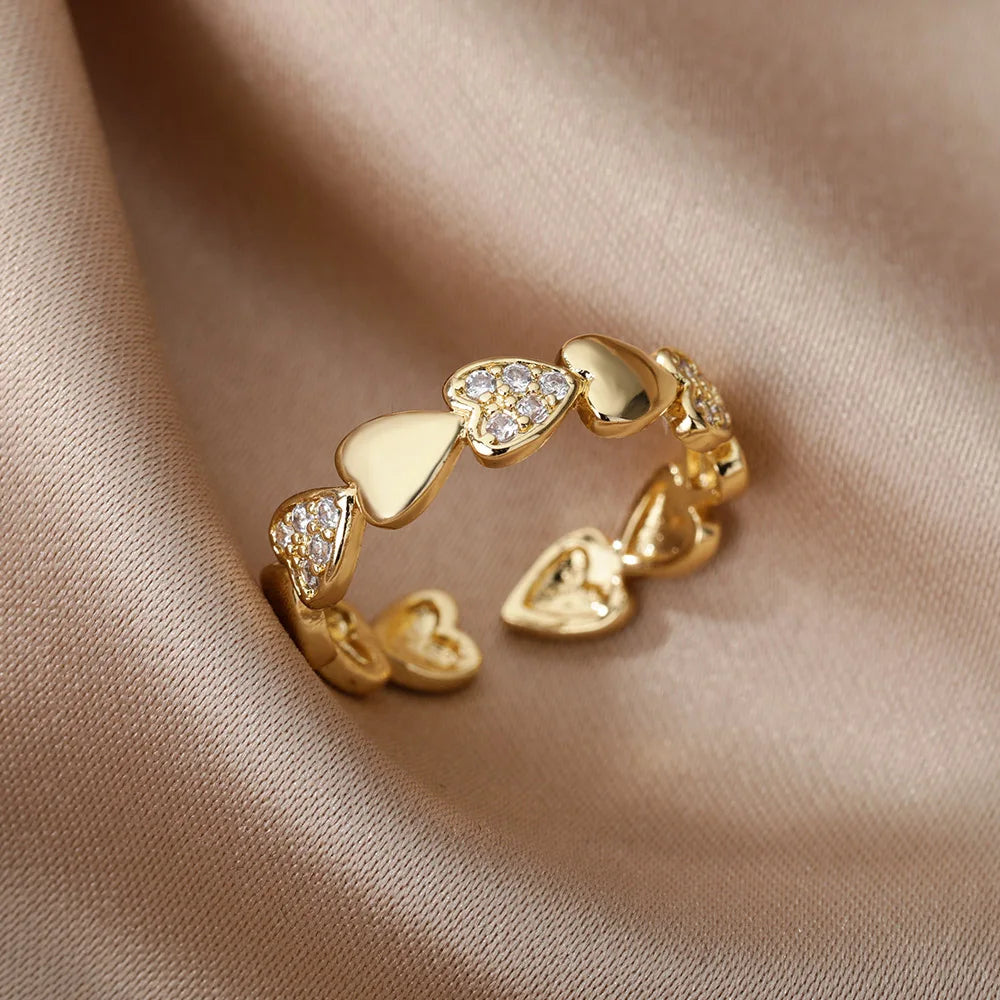 Modern Love Gold Ring