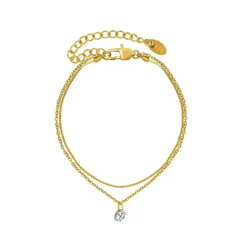 Golden Freedom Anklet