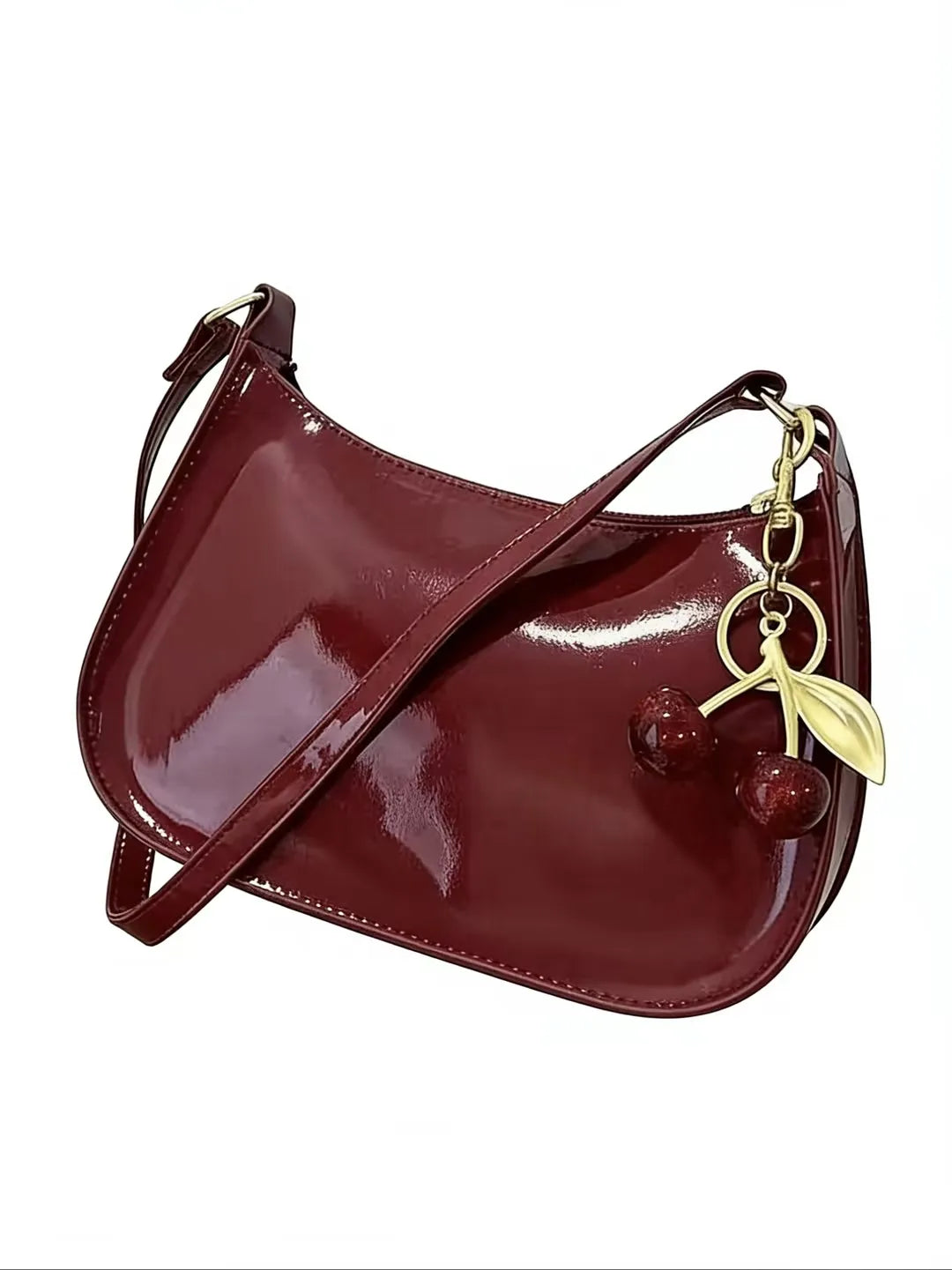 Luxe Cherry Pendant Bag