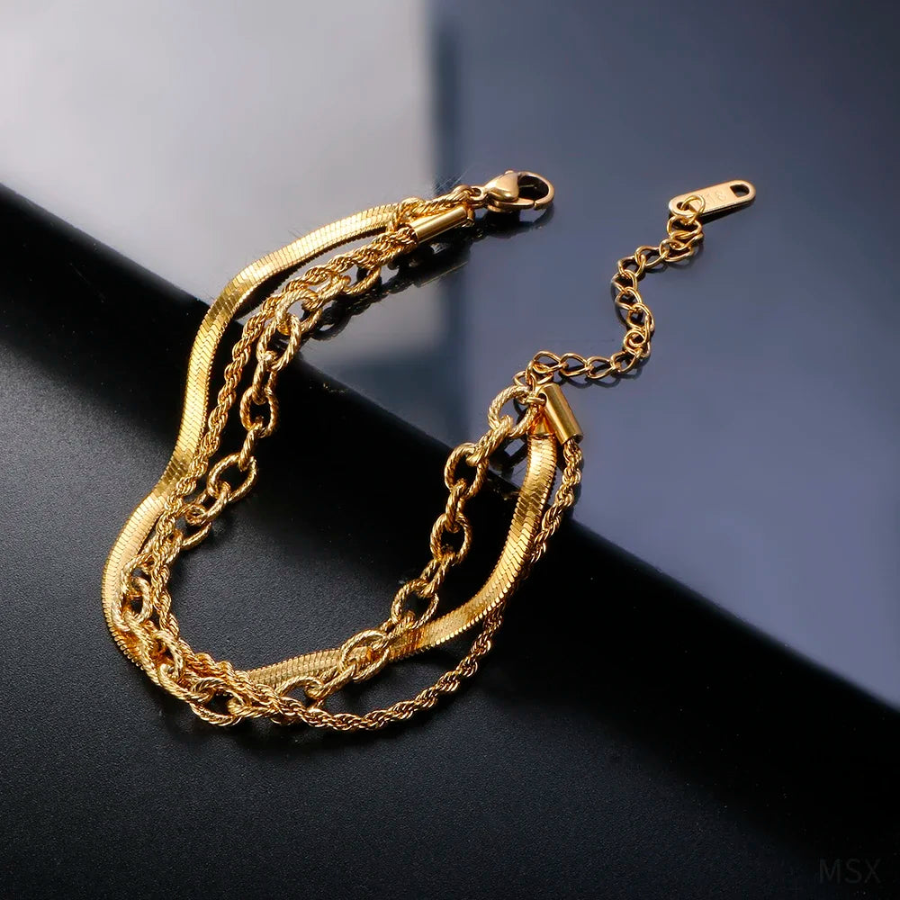 Golden Freedom Anklet
