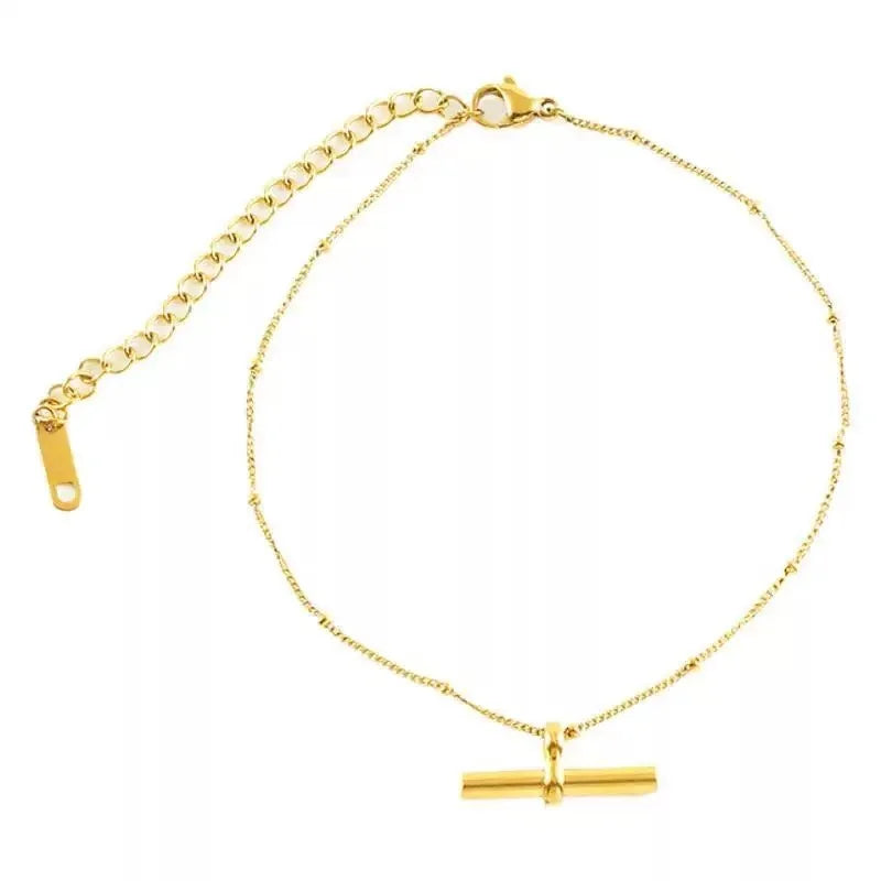 Golden Freedom Anklet