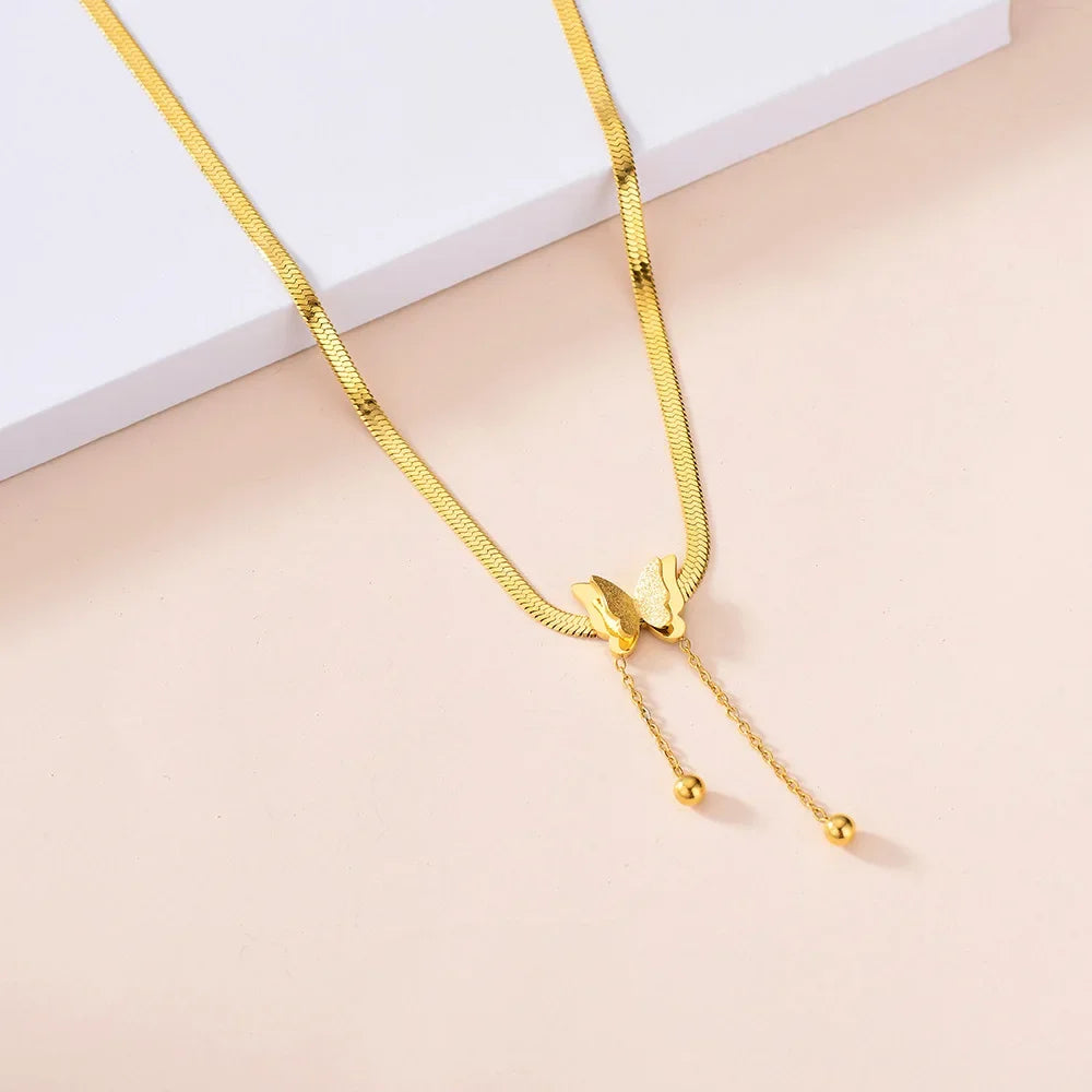 Golden Flutter Choker