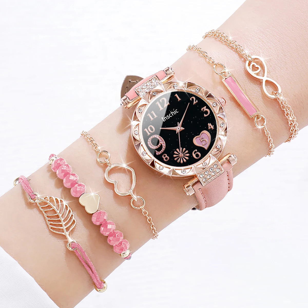 Heart Bloom Watch Set (6pc)