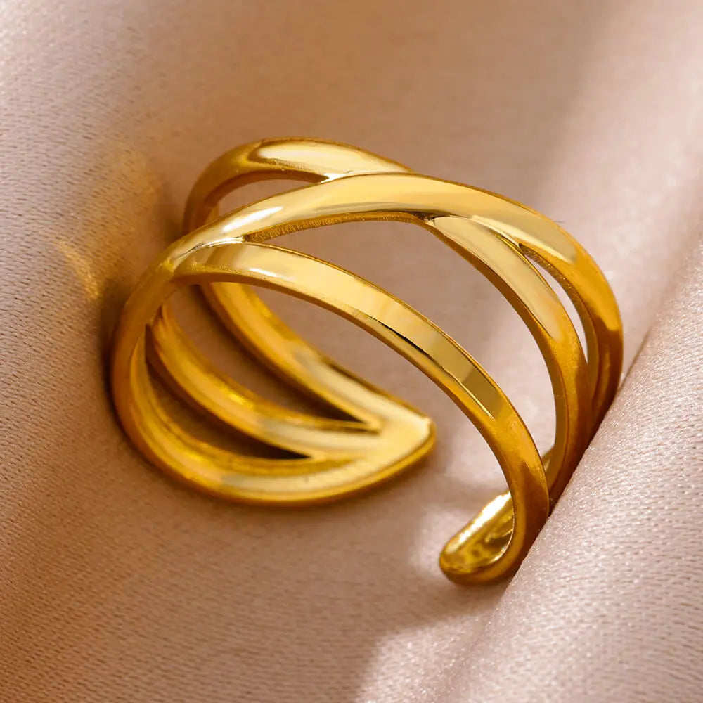Golden Eternity Ring