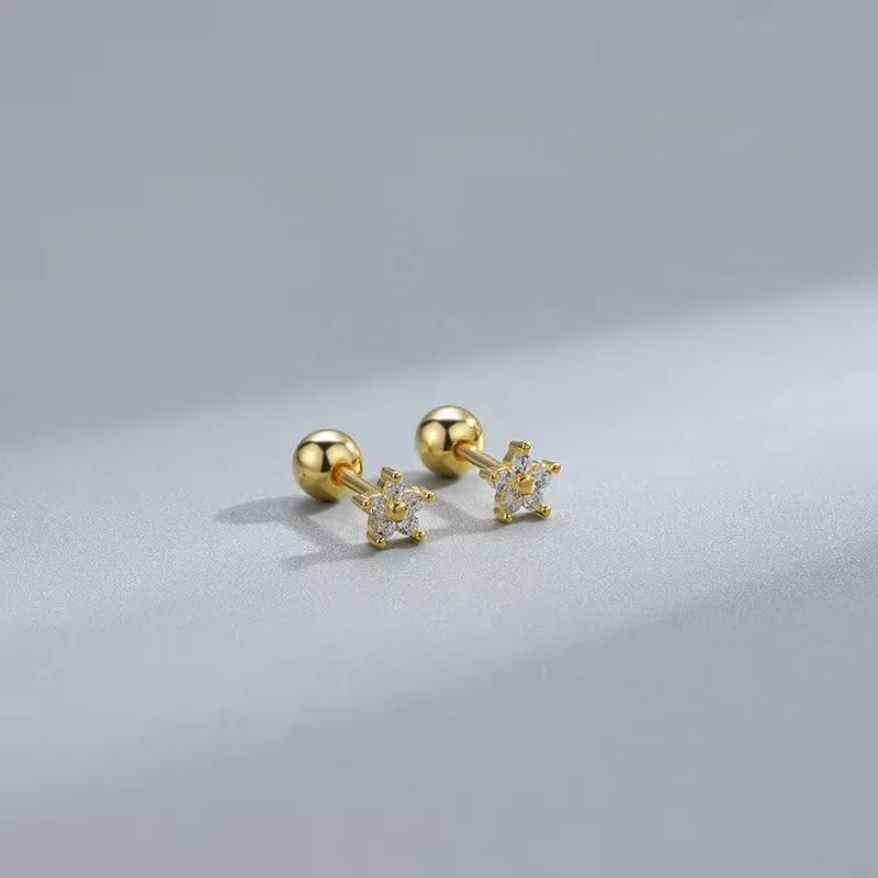 Heart Glow Stud Earrings