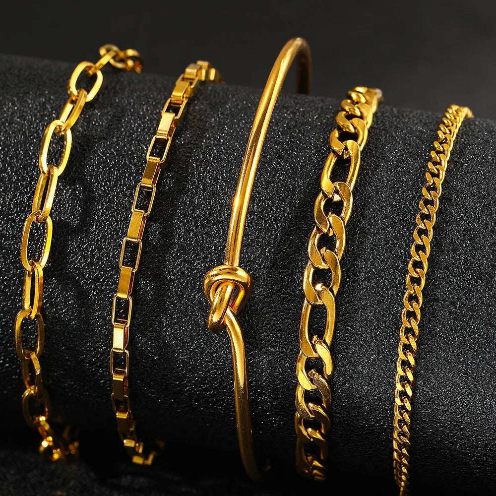 Golden Freedom Anklet
